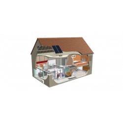 Daikin Altherma HT ERRQ011AV1/EKHBRD011AV1 magas hőmérsékletű hőszivattyús rendszer