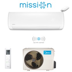 Midea Mission MSMBAU-09HRFN1 inverteres klÃmaberendezés WIFI vezérléssel